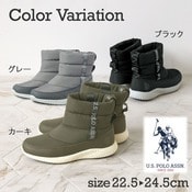 Ｕ．Ｓ．ＰＯＬＯ ＡＳＳＮ．（ユーエス ポロ アッスン）＞限定モデルはっ水スノーブーツ - ショートブーツ/ブーツ/靴・シューズ -  Ranan(ラナン) - レディースファッション通販リュリュモール