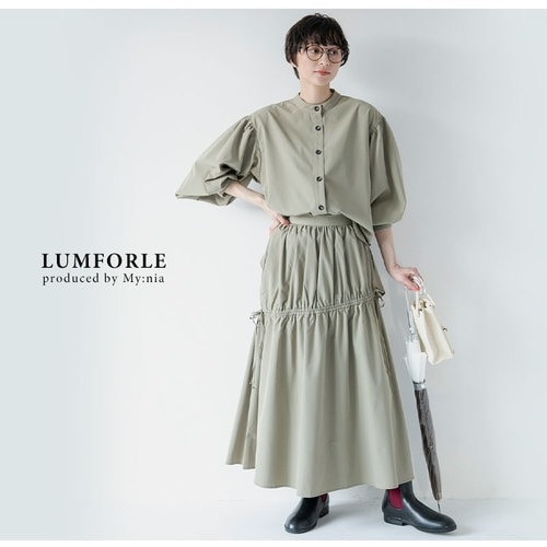 LUMFORLE produced by My:nia】撥水スカート _ 大きいサイズレディース 