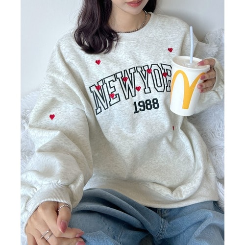 2024 Coffee heart -Women's Cropped Sweatshirt