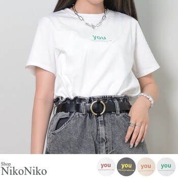 Tシャツ レディース かわいい に該当するファッション通販 Ryuryumall リュリュモール 通販