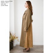 バックレースロングトレンチコート/510405 - トレンチコート/アウター - juliaboutique(ジュリアブティック) -  レディースファッション通販リュリュモール