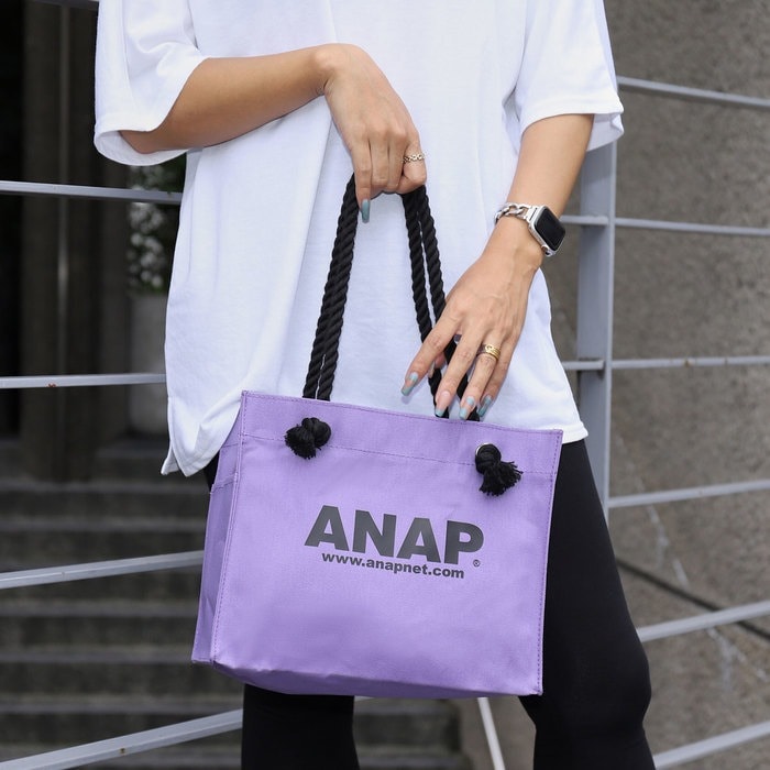 Anapロゴキャンバスミニトートバッグ Anap 799 8175 トートバッグ バッグ Anap アナップ ファッション通販リュリュモール Ryuryumall